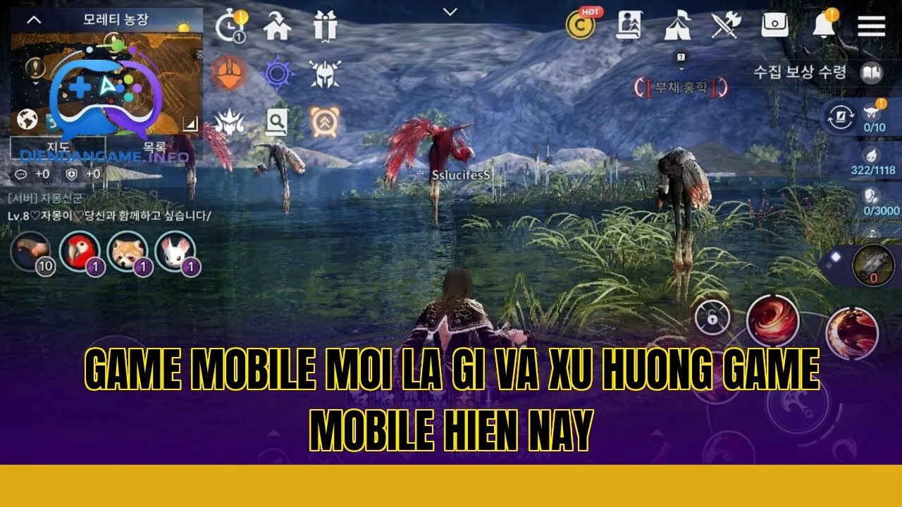game mobile moi la gi va xu huong game mobile hien nay