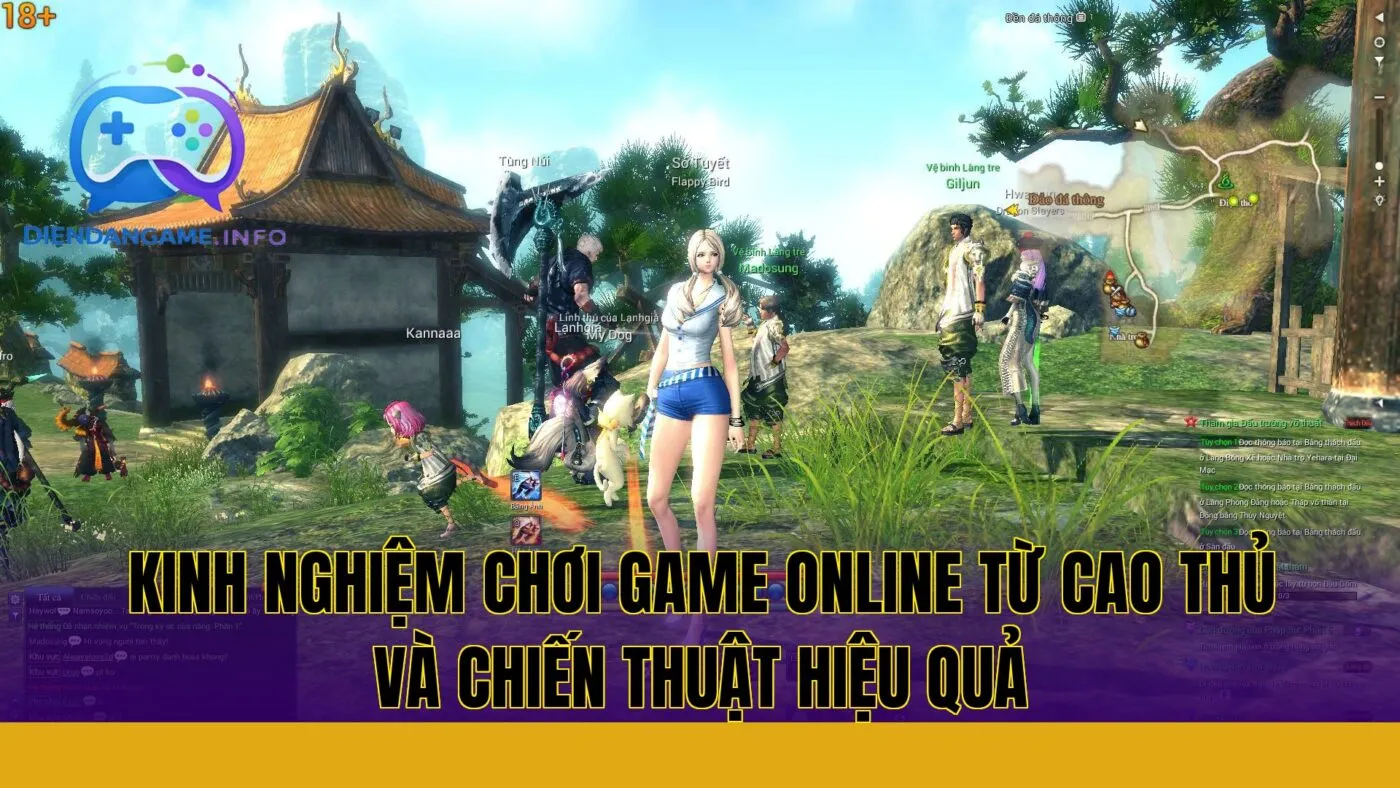 kinh nghiệm chơi game online từ cao thủ và chiến thuật hiệu quả