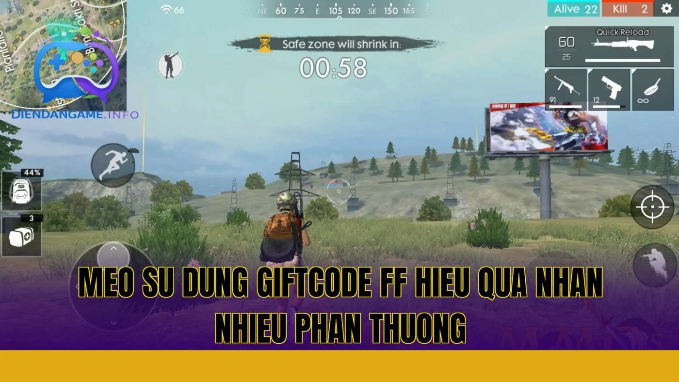 meo su dung giftcode ff hieu qua nhan nhieu phan thuong