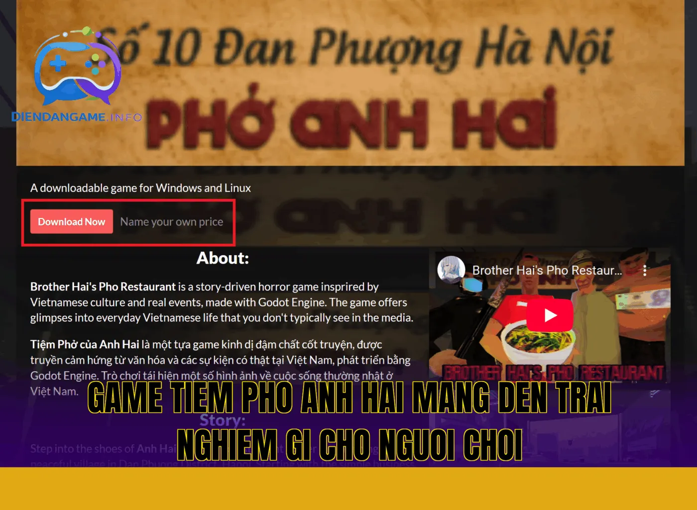 game tiem pho anh hai mang den trai nghiem gi cho nguoi choi