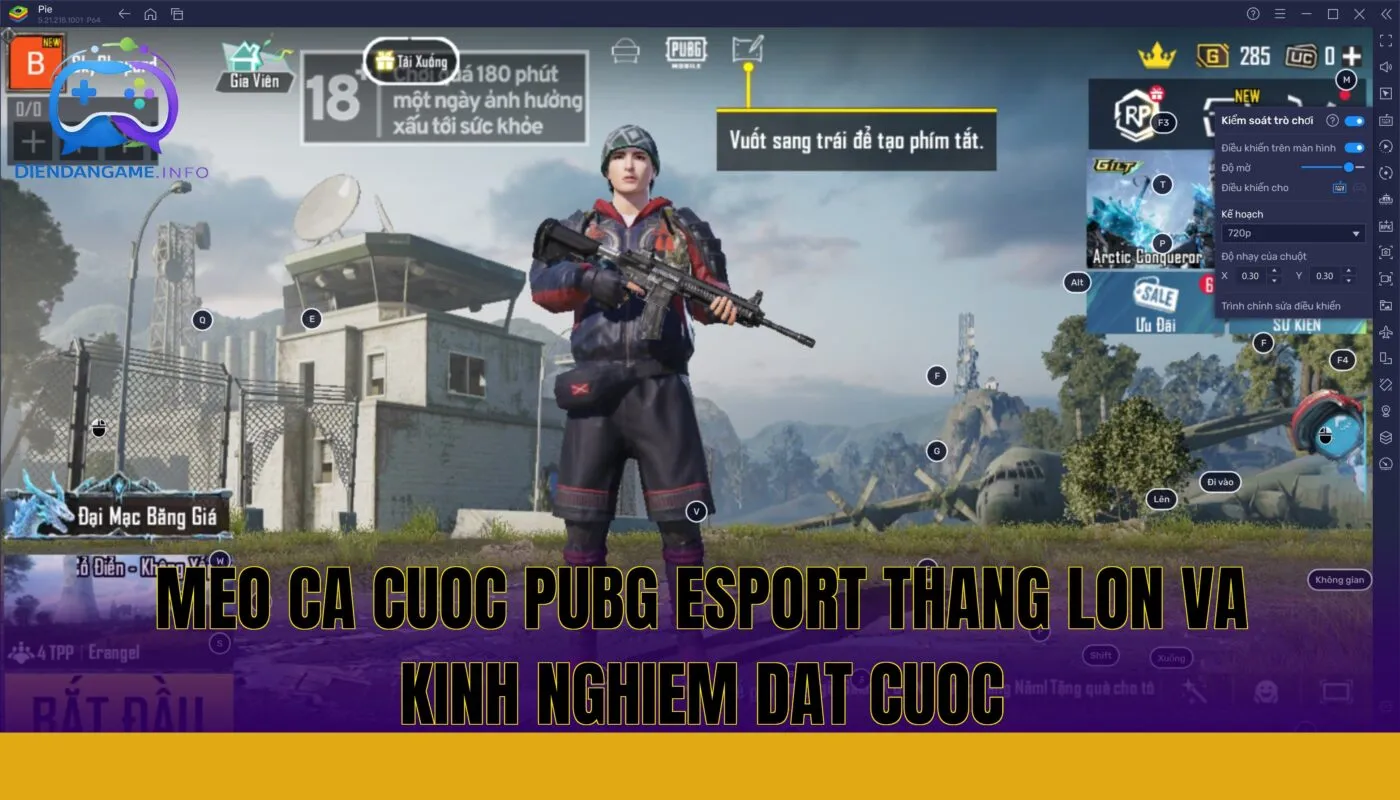 meo ca cuoc pubg esport thang lon va kinh nghiem dat cuoc