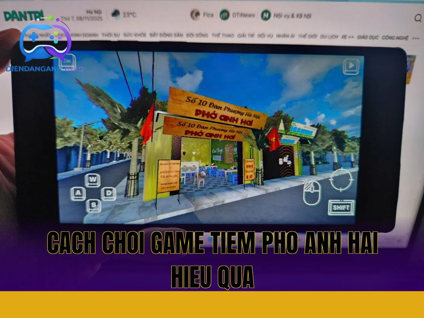 cach choi game tiem pho anh hai hieu qua