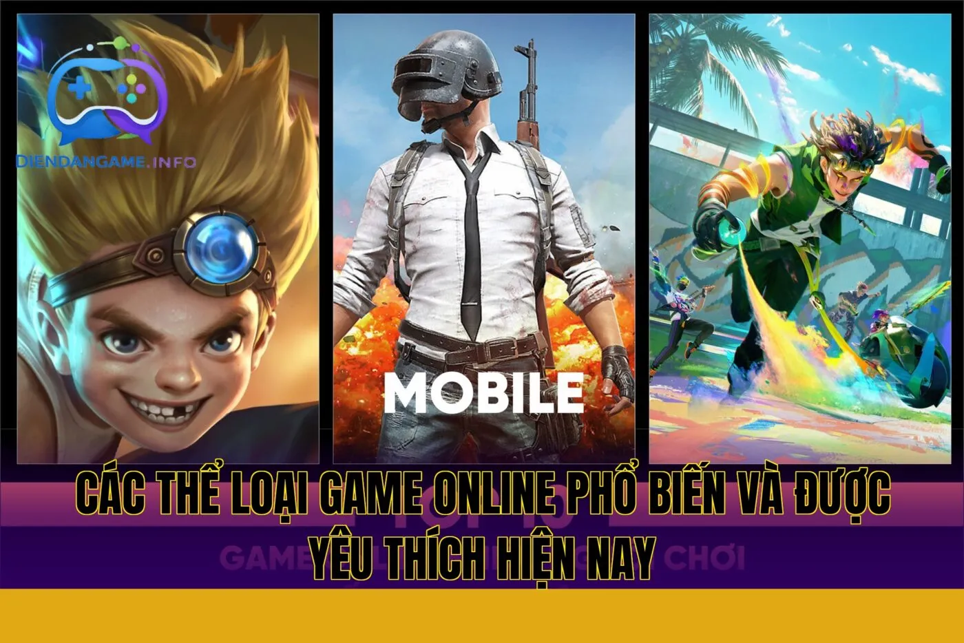 các thể loại game online phổ biến và được yêu thích hiện nay