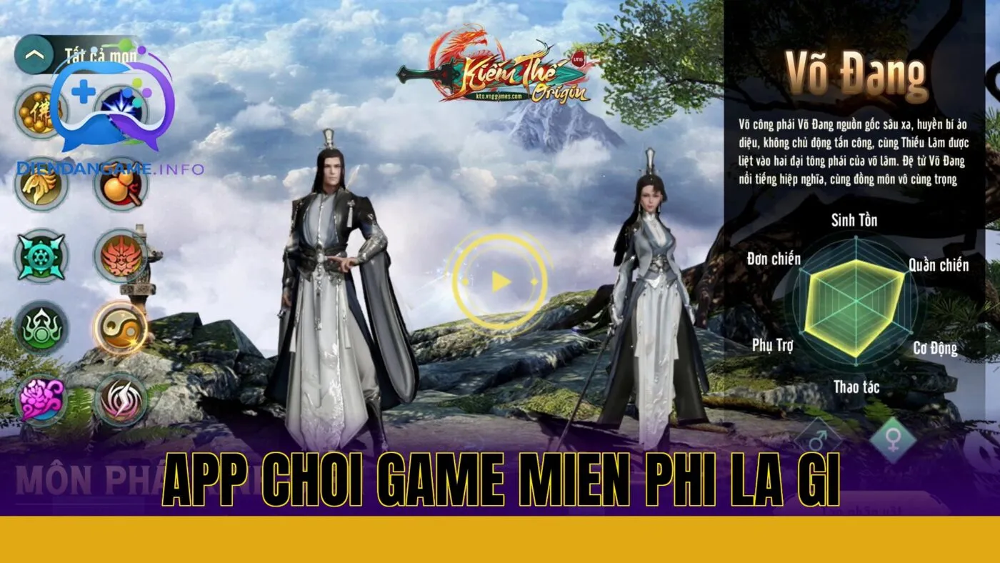 app choi game mien phi la gi